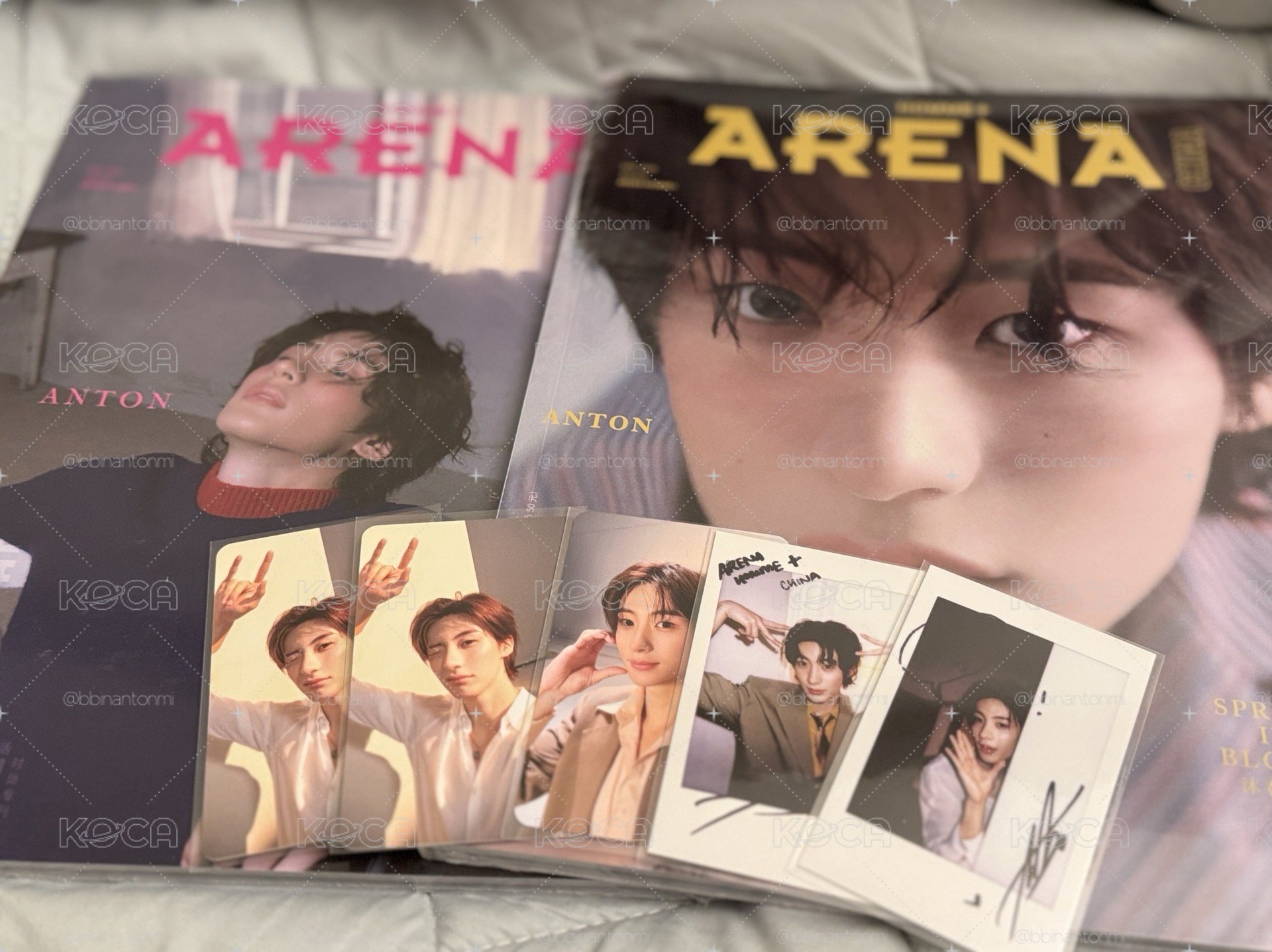 ANTON ARENA 雜誌+小卡