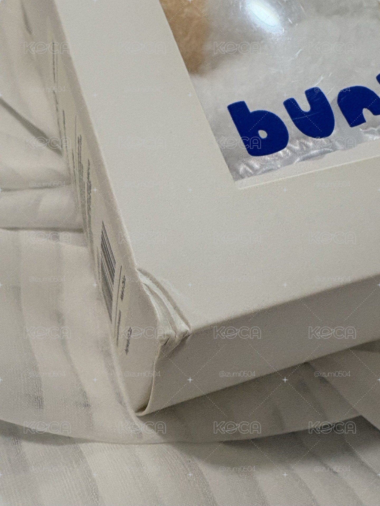 NewJeans bunini COSTUME PLUSH (WHITE)