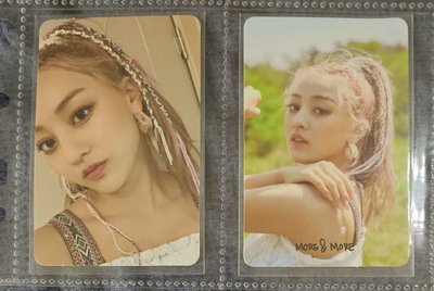 TWICE 的「MORE & MORE」專輯小卡  Jihyo