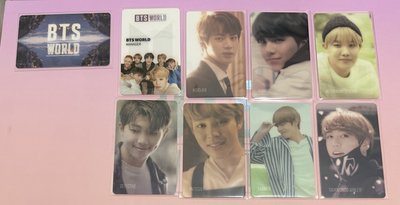BTS WORLD周邊（含盒）❗️請先仔細看完說明