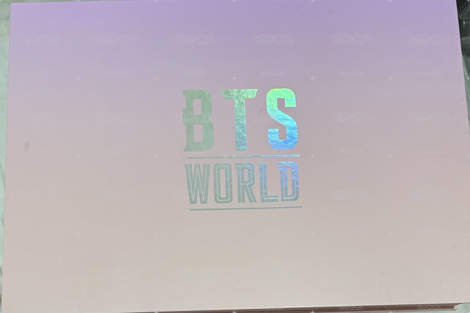 BTS WORLD周邊（含盒）❗️請先仔細看完說明