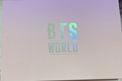 BTS WORLD周邊（含盒）❗️請先仔細看完說明