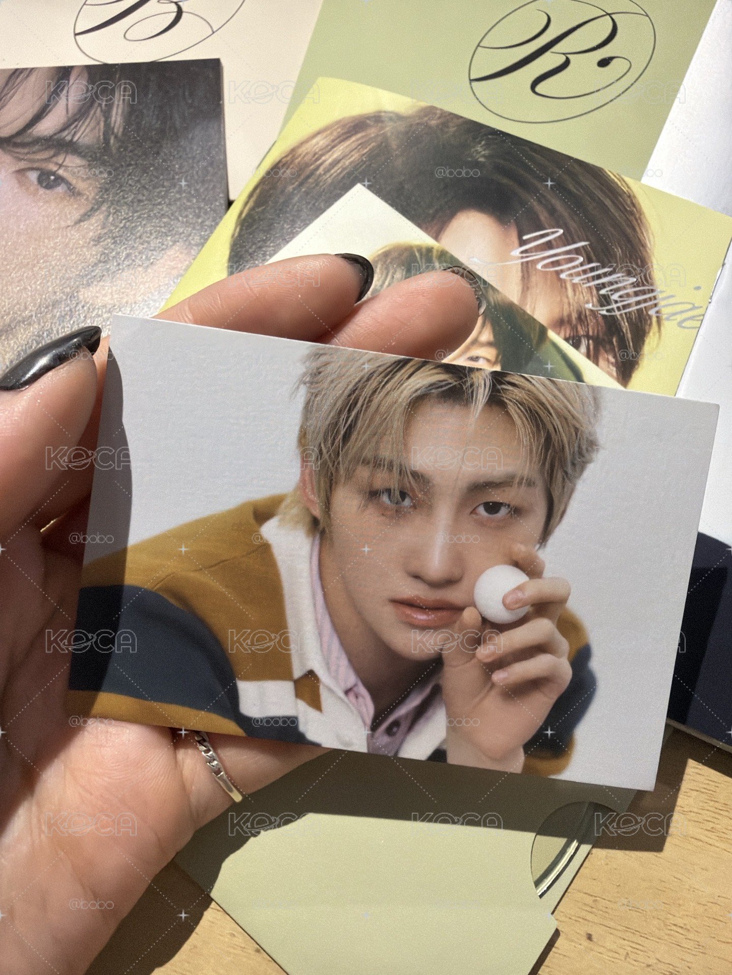 志薫迷五 Blush ver. 專輯卡 mini card