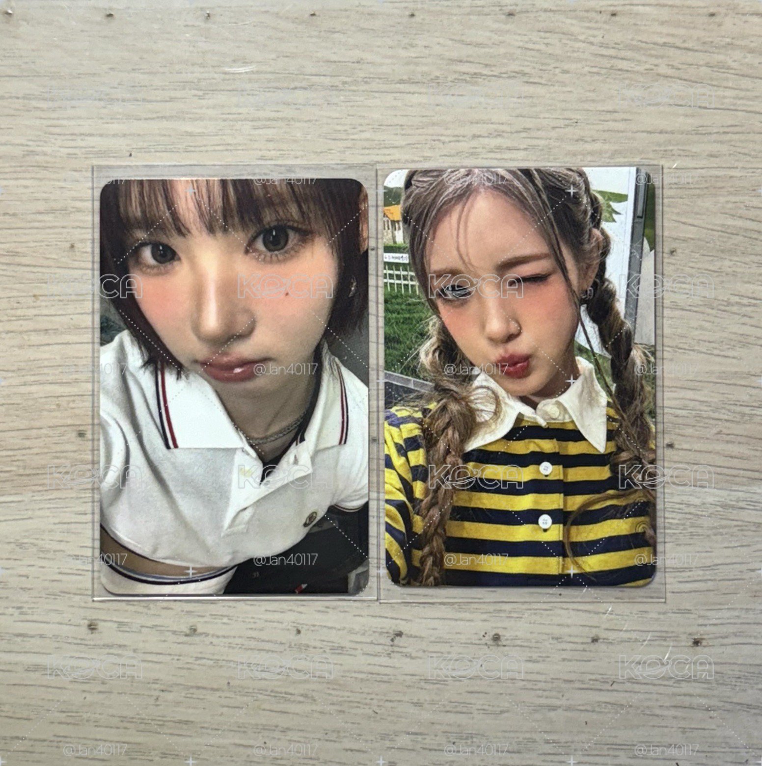Hearts2Hearts Rude! hl1.0特典卡 Jiwoo Yuha
