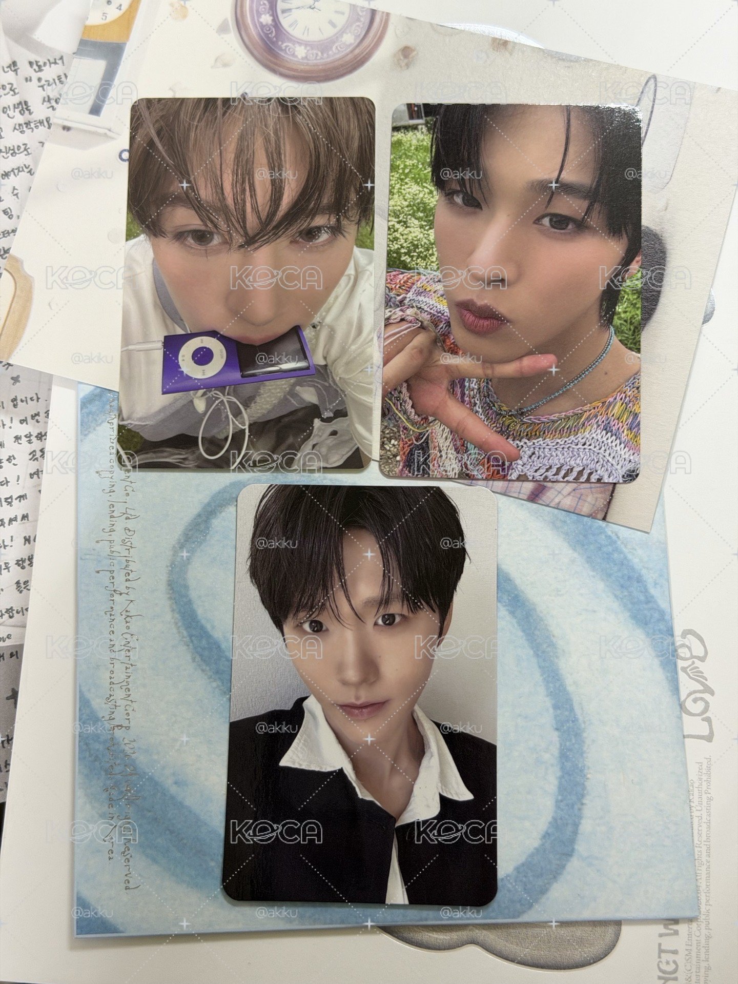NCT wish 白版全專+黑版sakuya 