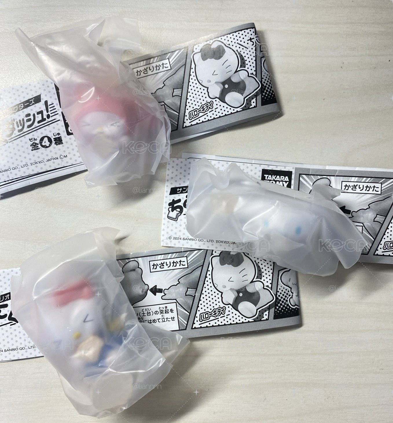 三麗鷗明星遲到扭蛋 分售