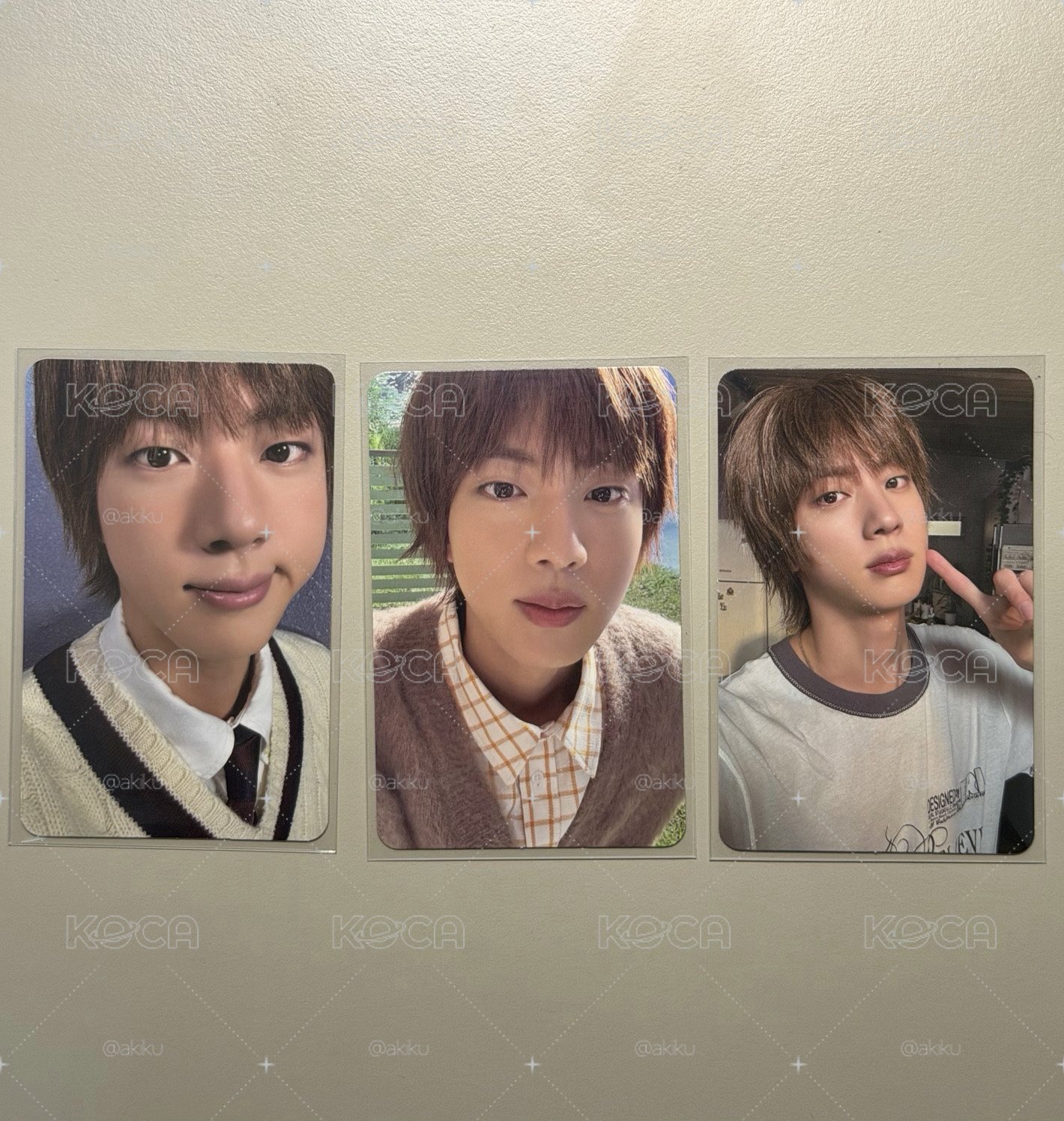 bts jin happy journey 專卡