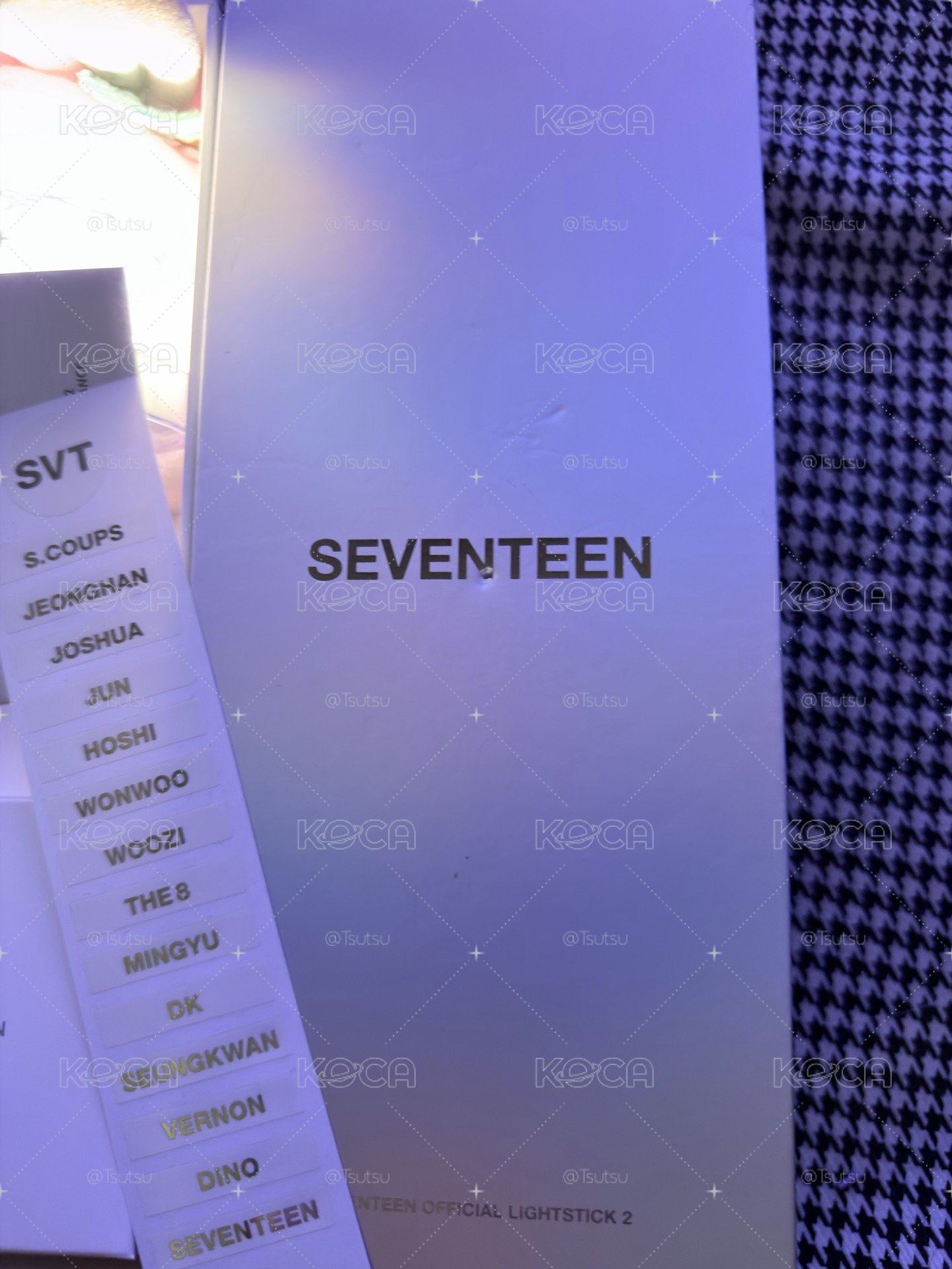 （現貨含蹦蹦兔子手燈套）seventeen 二代克拉棒 手燈