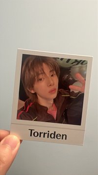 Torriden oy代言卡 金主訓