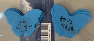 dxs 碩寛 場限 送蝴蝶紙花一套