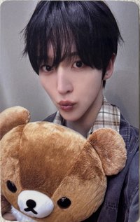 迷四 km 畫室 簽售卡 小熊玩偶ver.