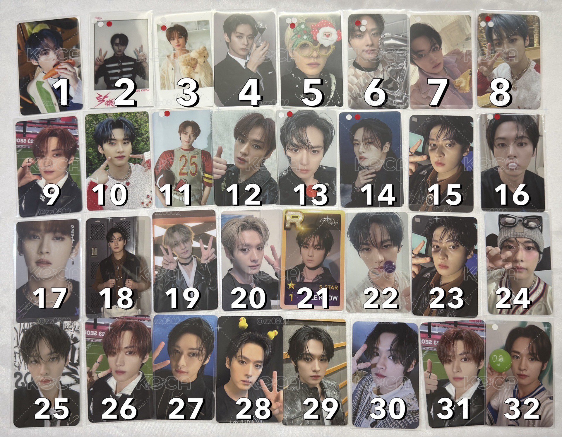 StrayKids 李旻浩 LeeKnow 小卡2️⃣