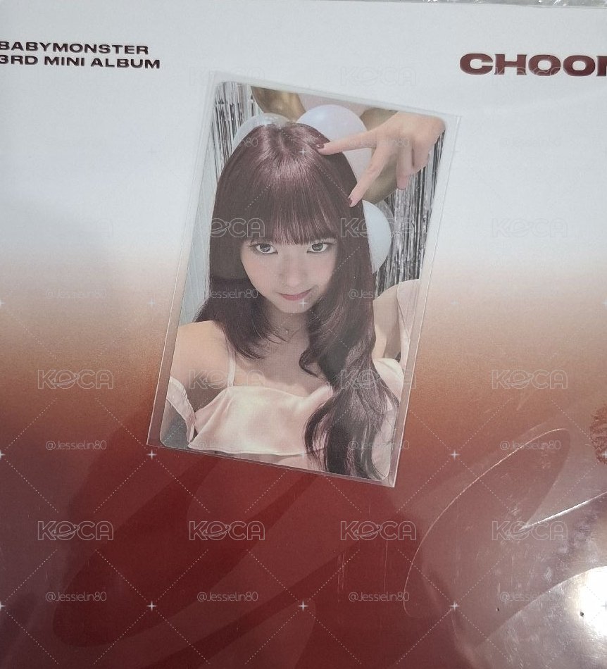 Weverse 早鳥禮。BABYMONSTER 3RD MINI ALBUM ♥️ CHOOM-CHIQUITA