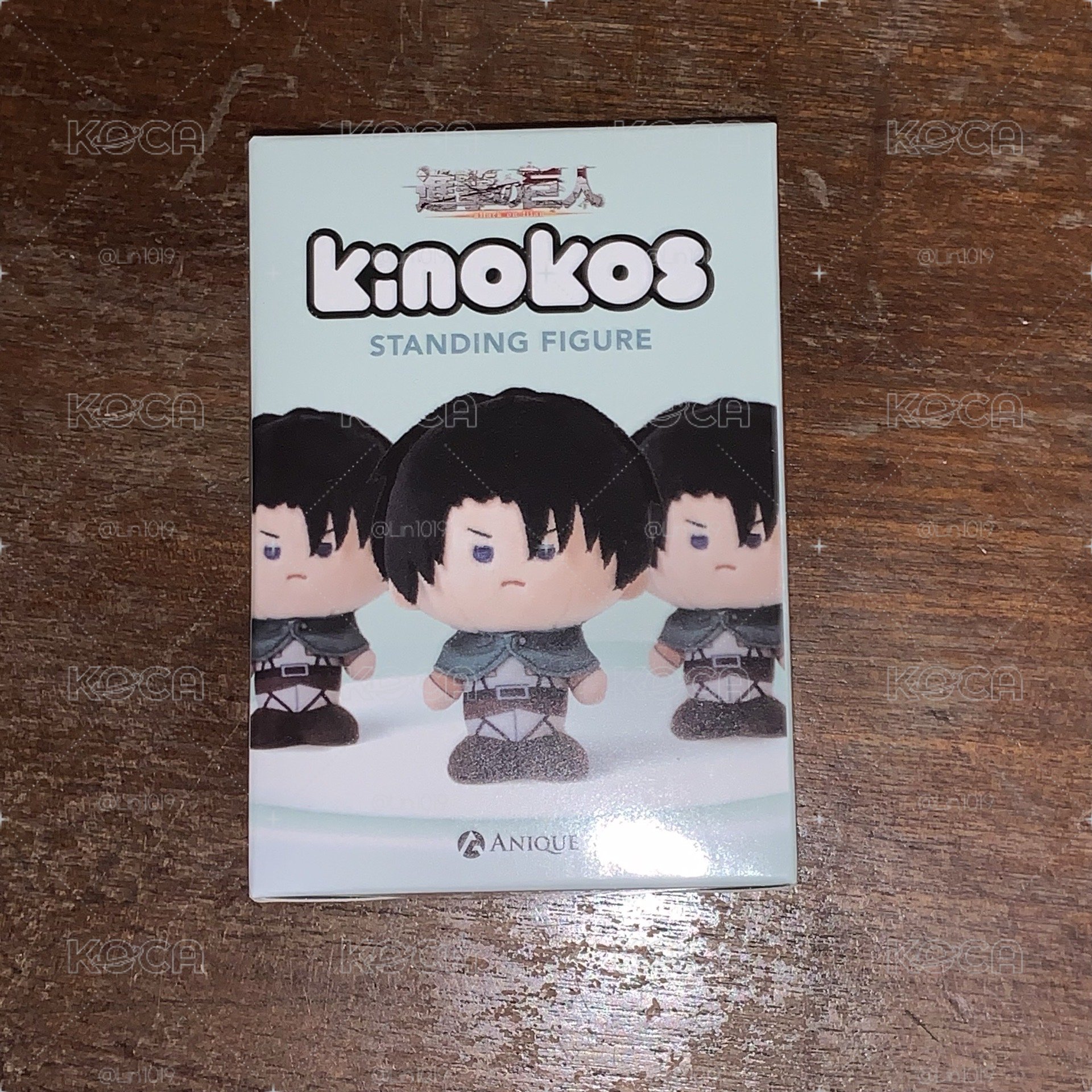 進擊的巨人 KINOKOS 蘑菇娃 里維 12cm