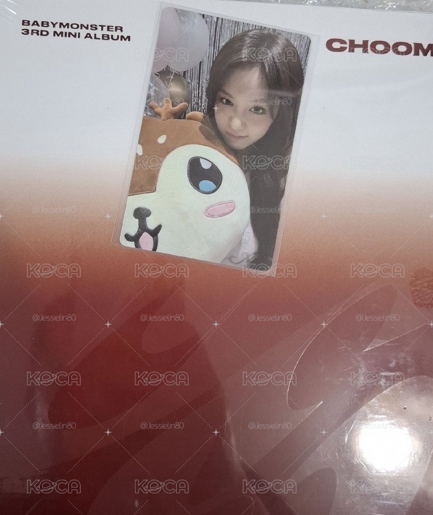 Weverse 早鳥禮。BABYMONSTER 3RD MINI ALBUM ♥️ CHOOM- PHARITA