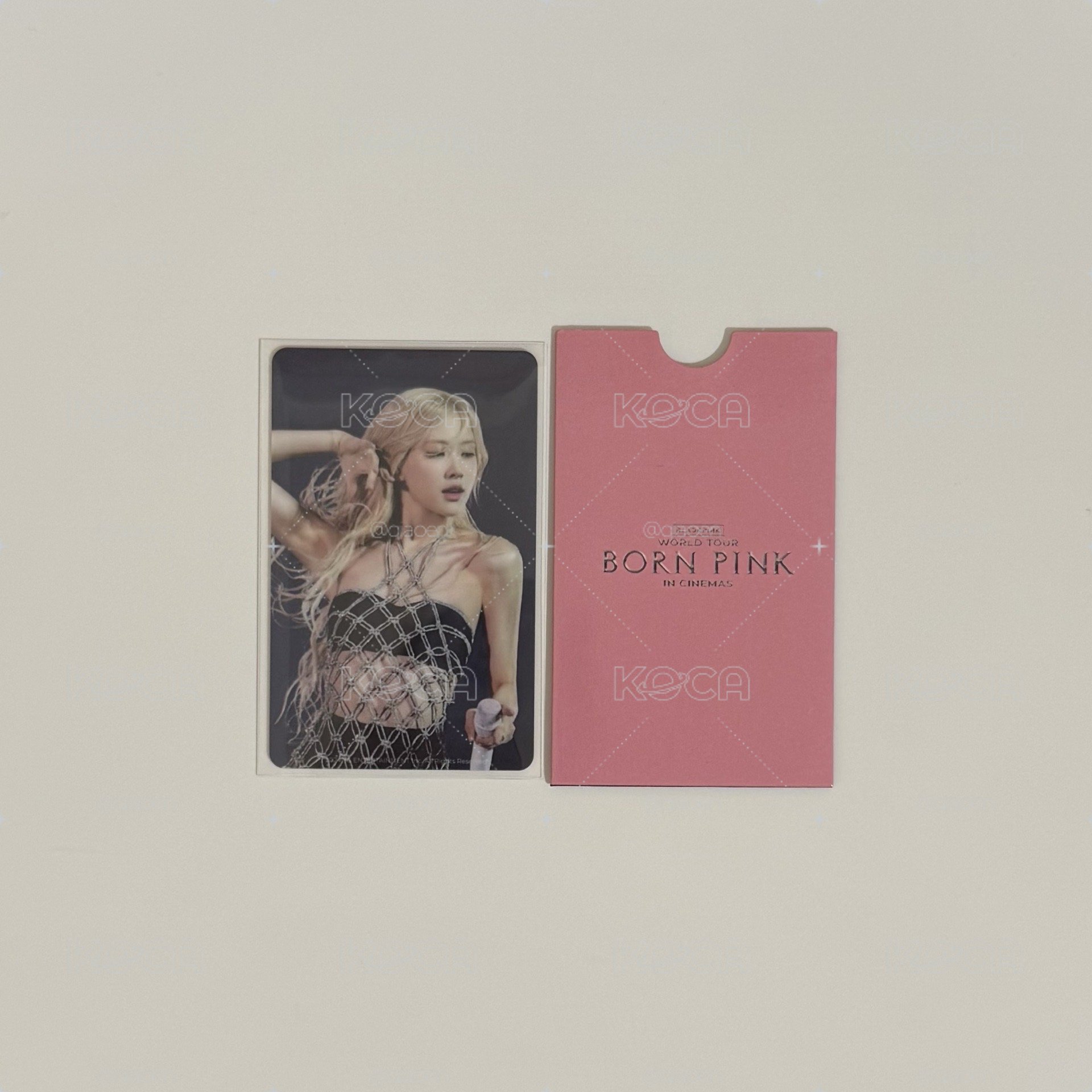BLACKPINK ROSÉ電影卡
