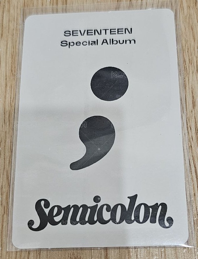 SEVENTEEN 的特別專輯 《; [Semicolon]》WONWOO