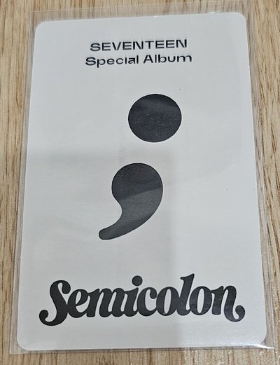 SEVENTEEN 的特別專輯 《; [Semicolon]》WONWOO