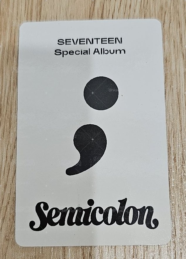 SEVENTEEN 的特別專輯 《; [Semicolon]》DK