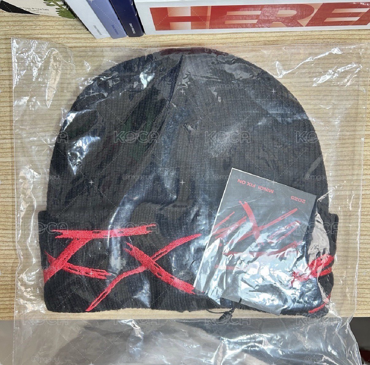 旼琦毛帽