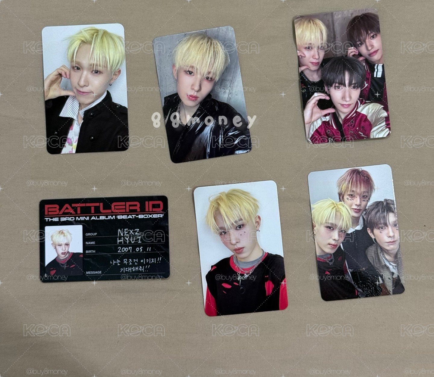 NEXZ Beat Boxer/Mmchk 專卡 HYUI