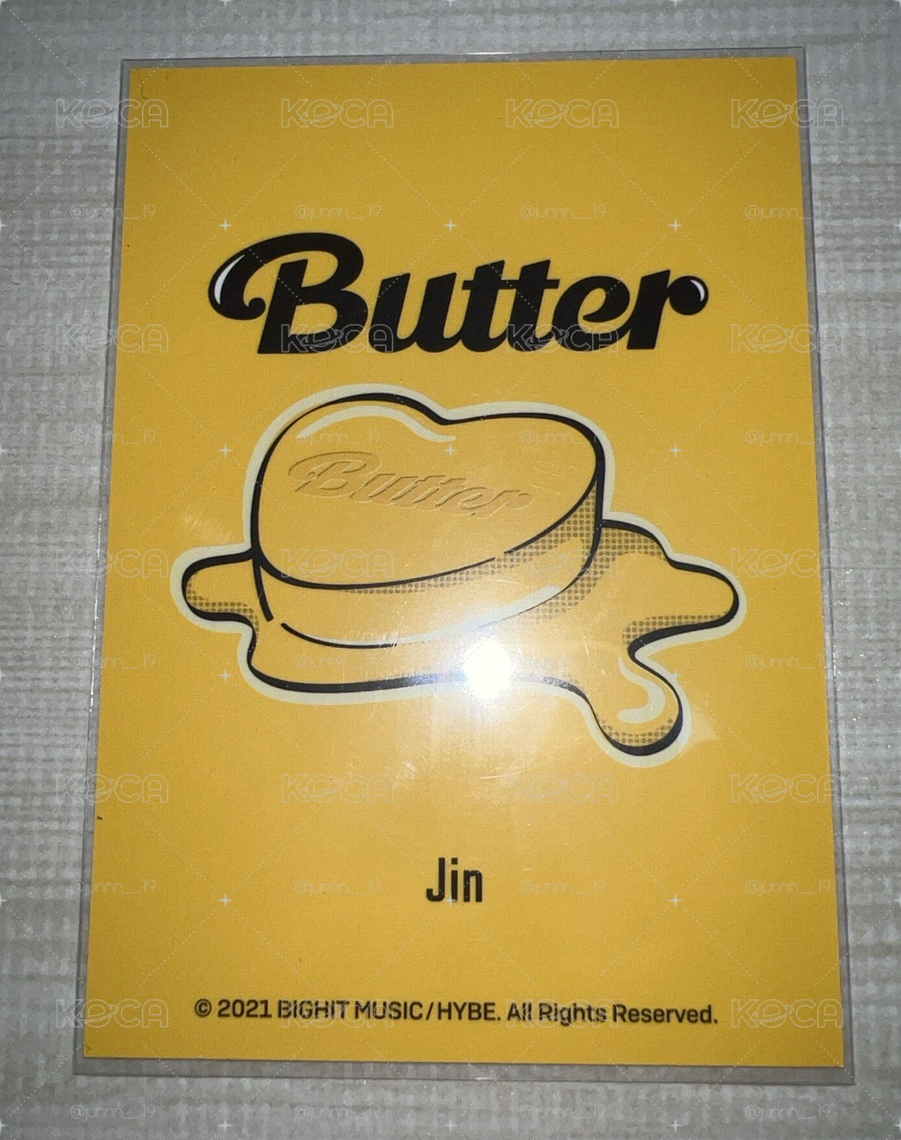 Butter 周邊卡 毛衣卡 