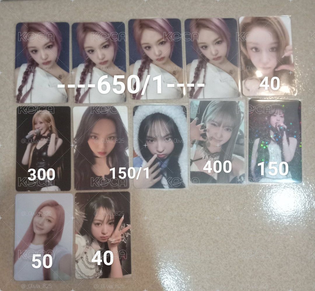 BABYMONSTER 小卡