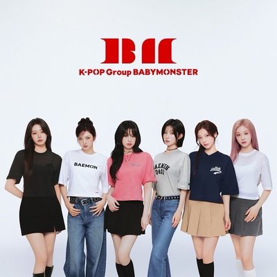 UNIQLO T恤 baby monster