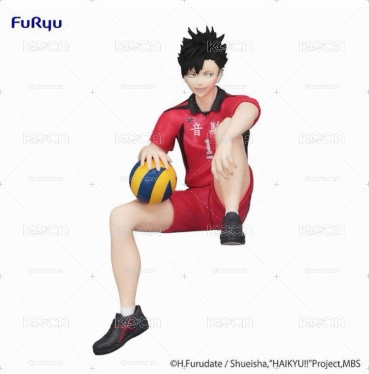 [全新未拆封] Bandai Namco 黑尾鐵朗 公仔 + FuRys 黑尾鐵朗 公仔