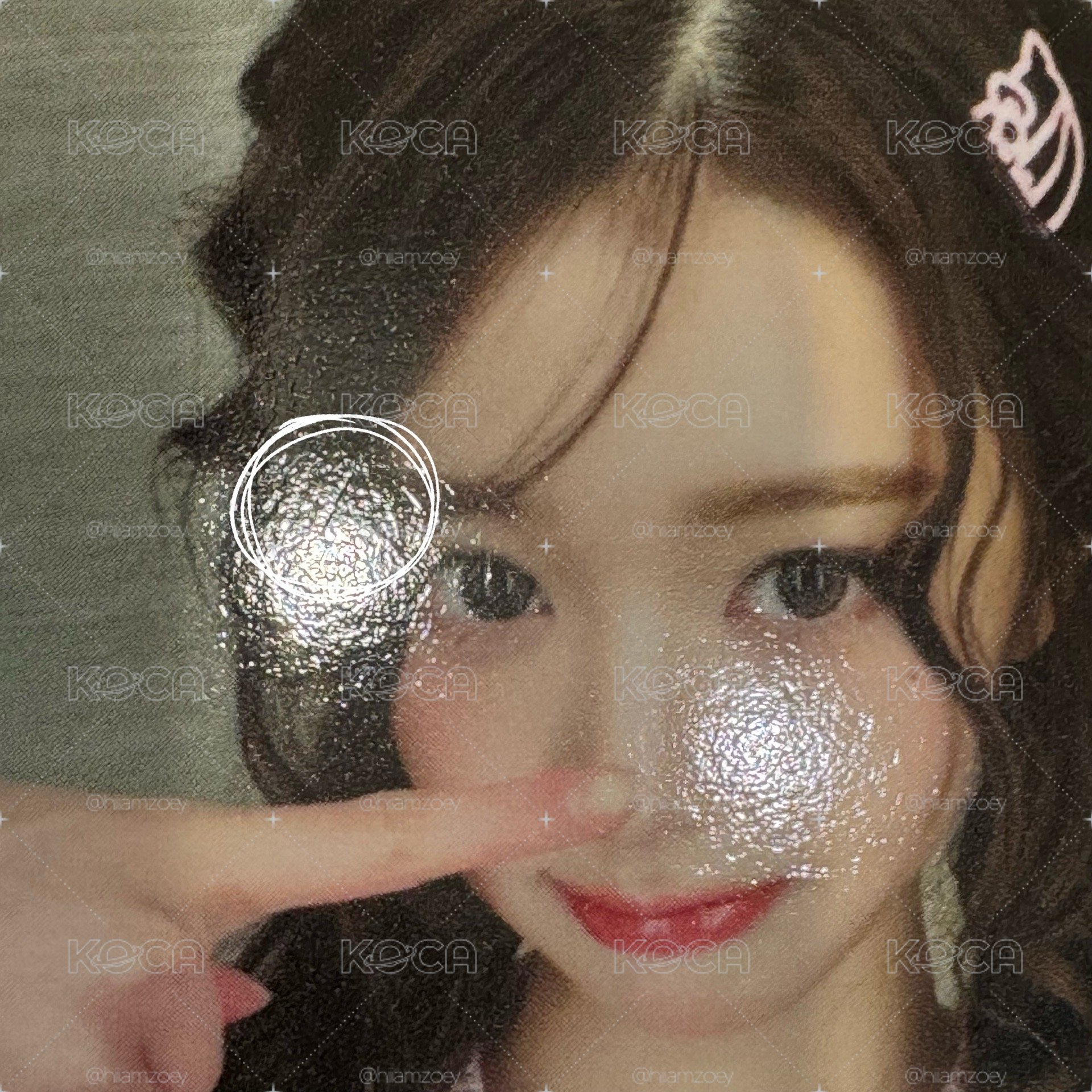 IVE SECRET yeti幸運卡 娜娜米員 有瑕