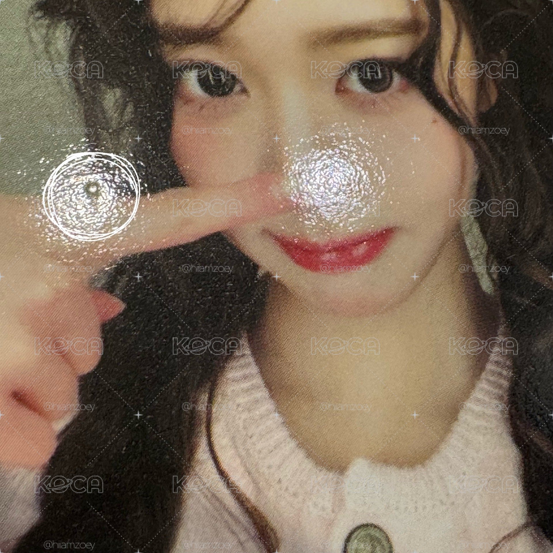 IVE SECRET yeti幸運卡 娜娜米員 有瑕