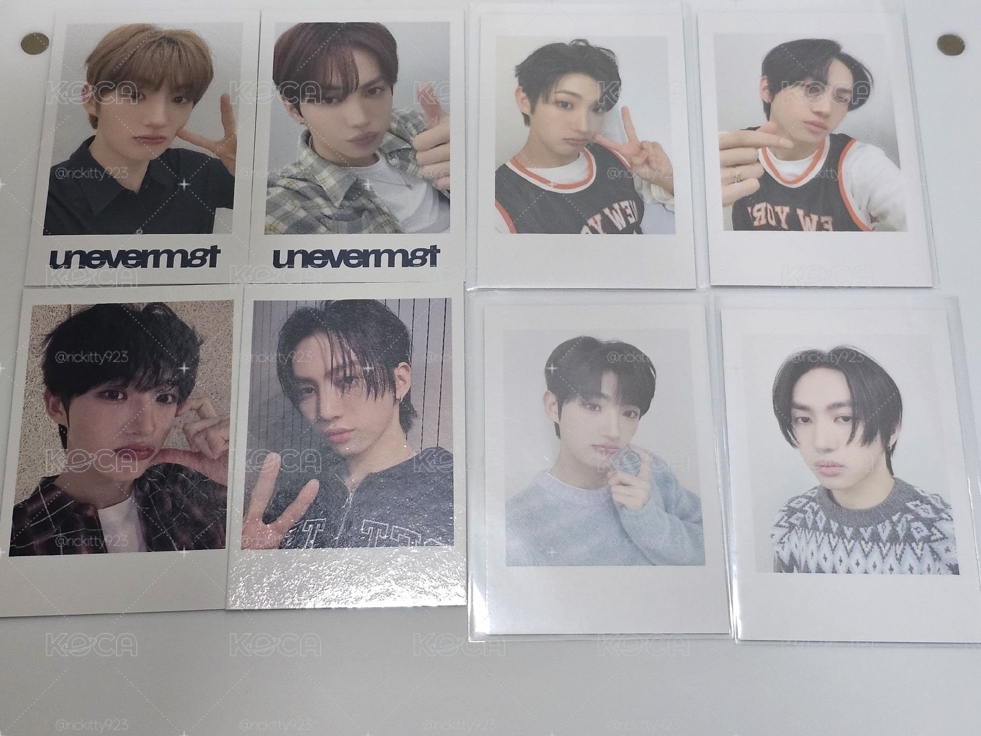 idntt Unevermet id2 id6 Heeju Juho 特典卡