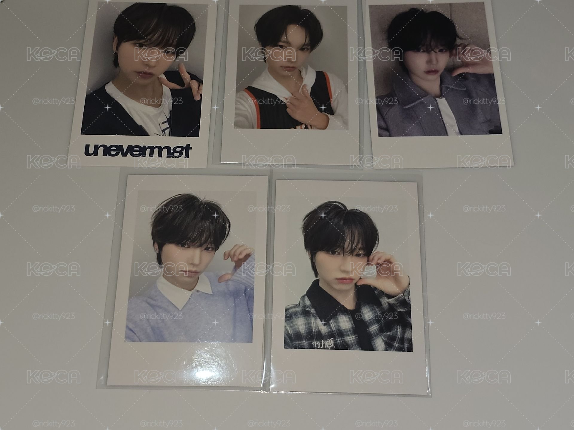 idntt Unevermet id5 Jaeyoung 特典卡