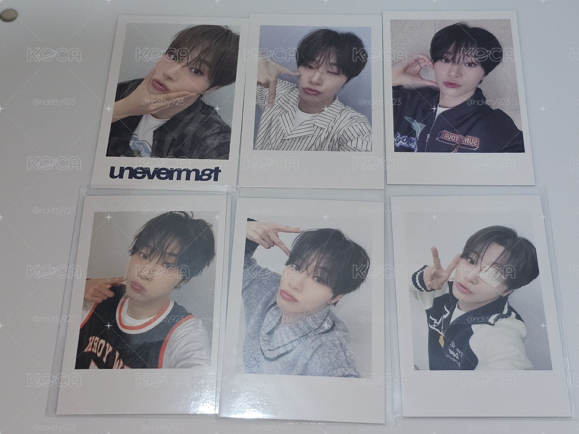 idntt Unevermet id7 Jiwoon  特典卡