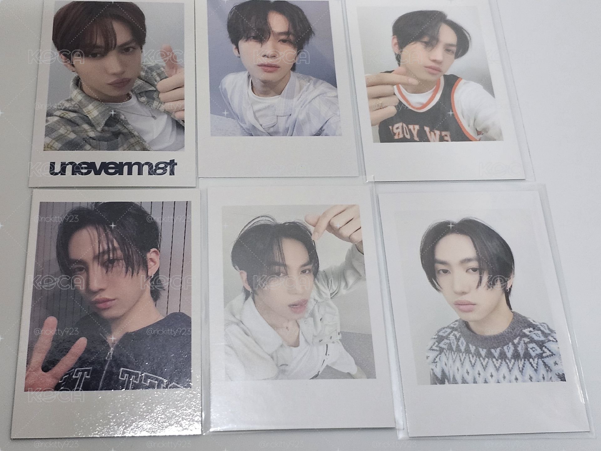 idntt Unevermet id6 Juho 特典卡