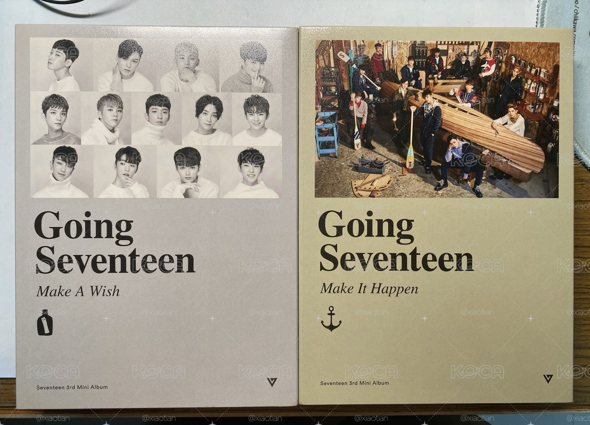 seventeen迷你3空專 兩版合售