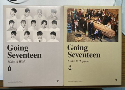 seventeen迷你3空專 兩版合售