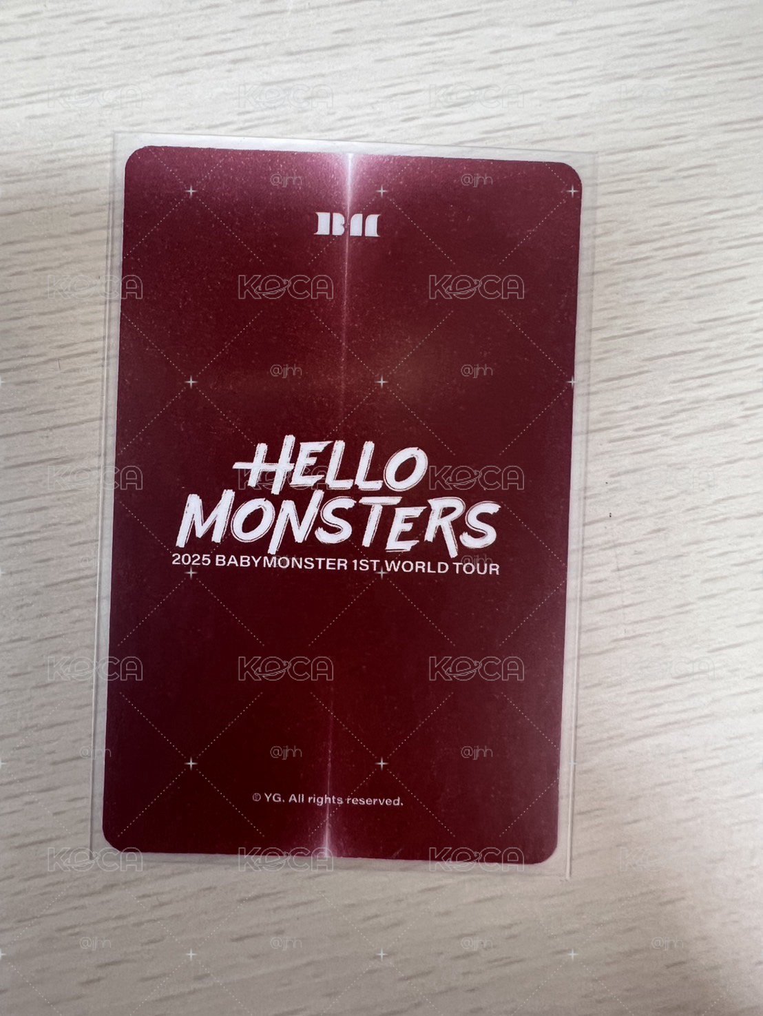 HELLO MONSTER RAMI卡包卡