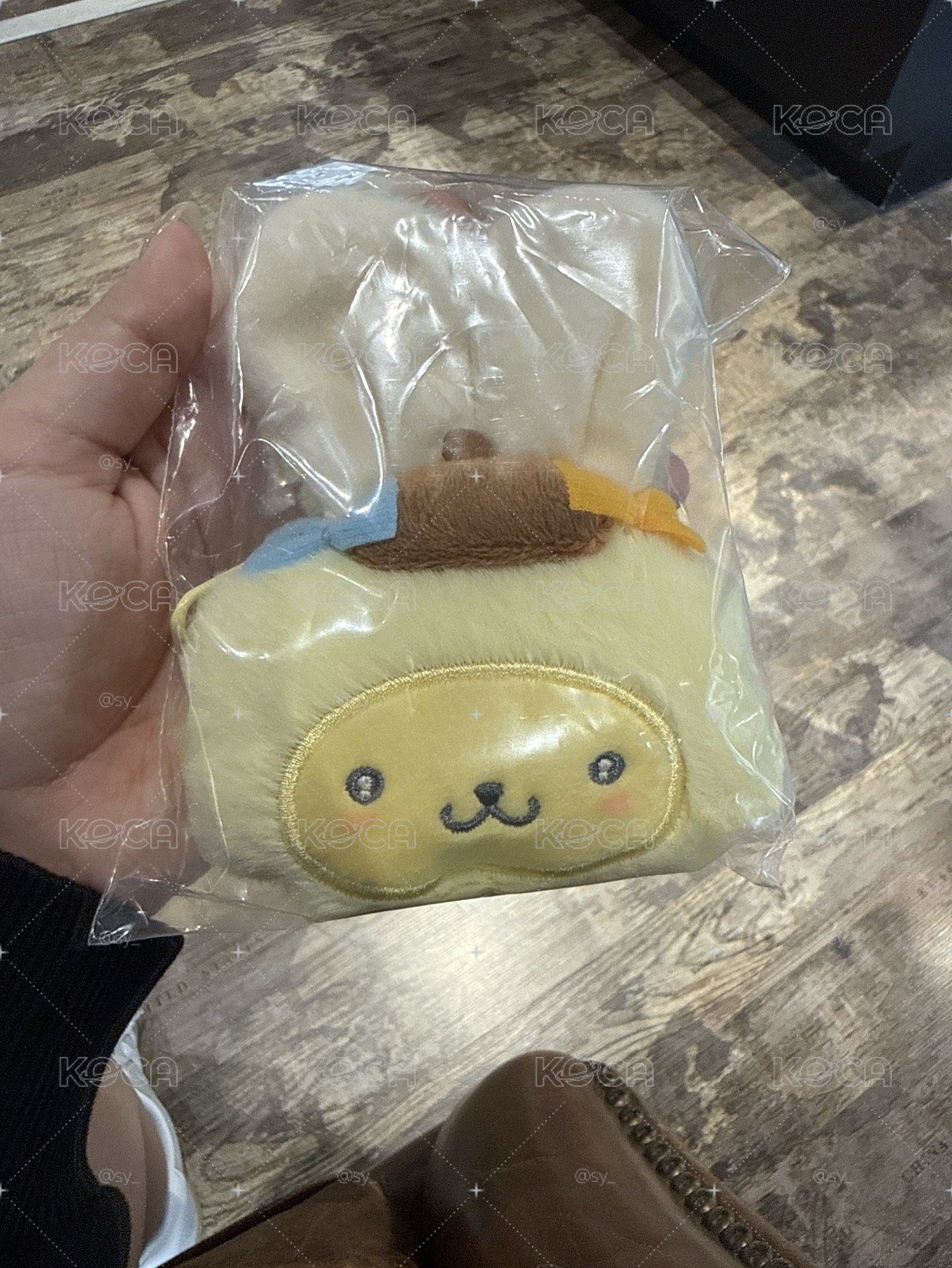 布丁狗 兔 拉鏈包
