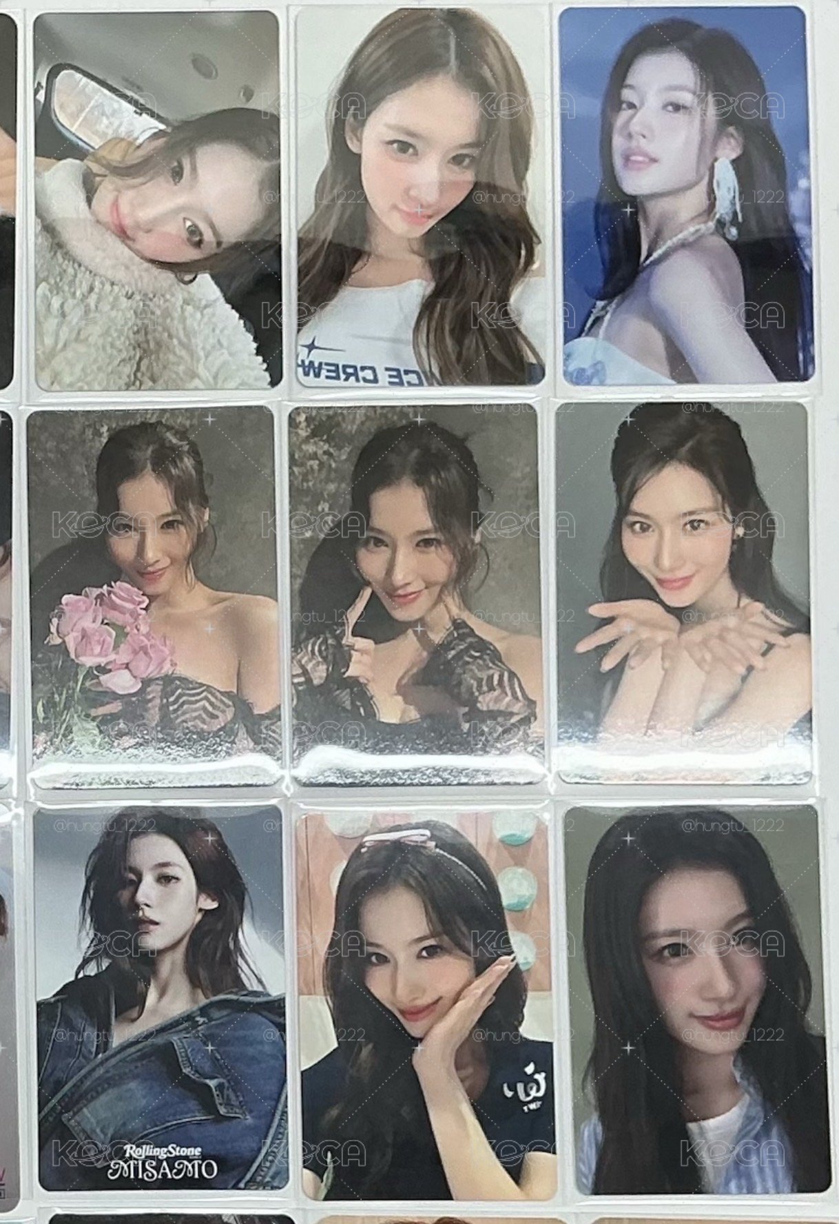 MISAMO 迷你一 Sana 拍手卡