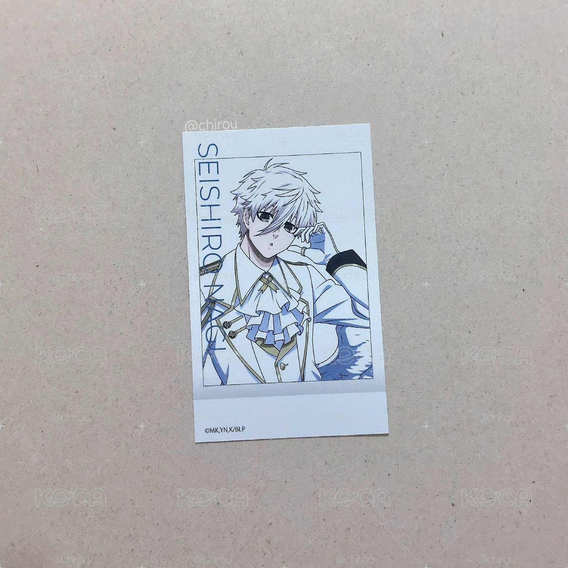 藍色監獄 凪誠士郎 天使惡魔小卡