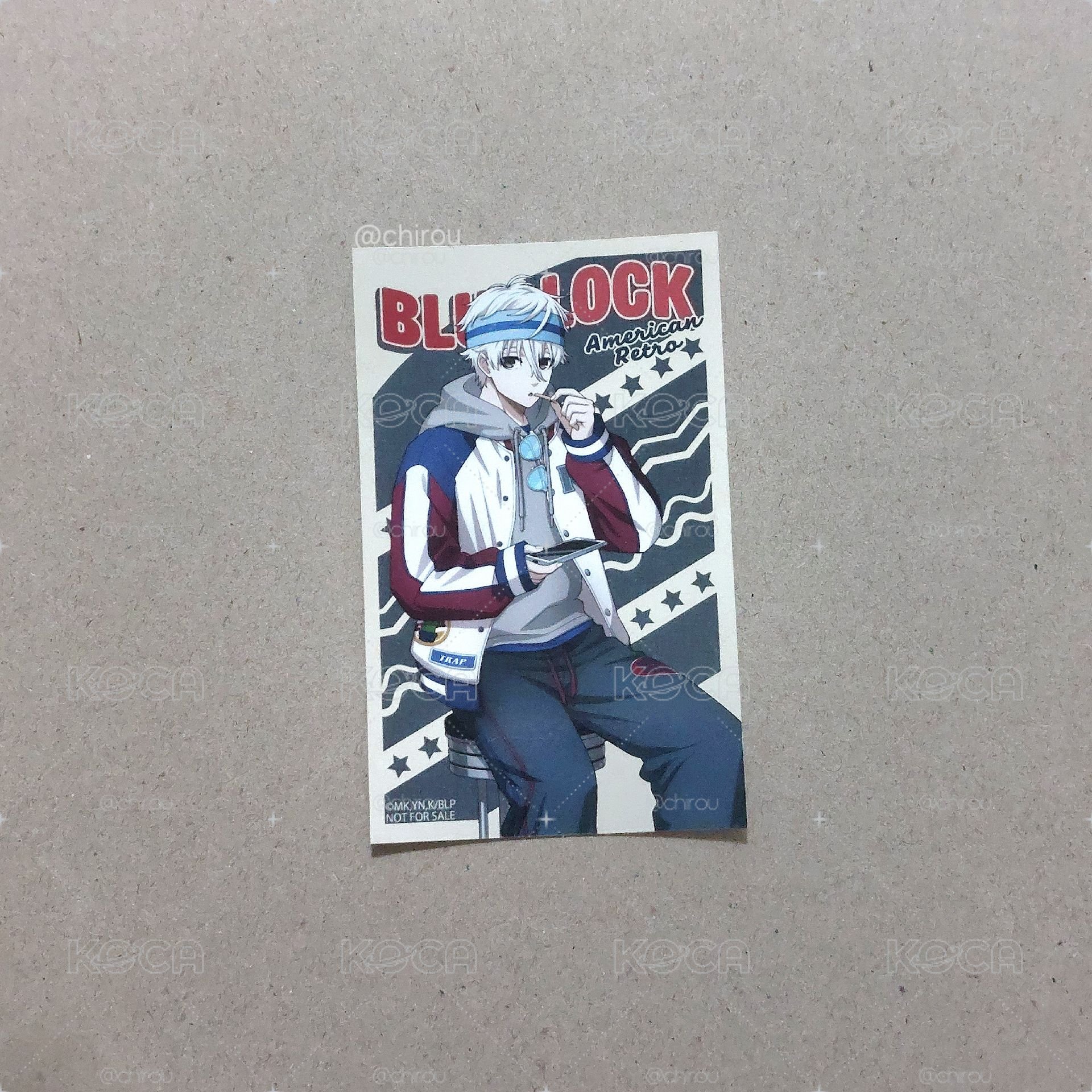 藍色監獄 凪誠士郎 美式復古特典卡
