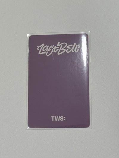 tws yzy last bell 特典卡英宰