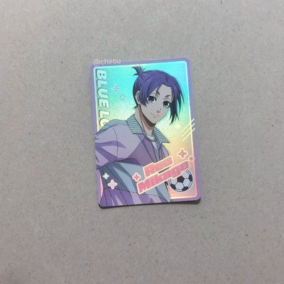 藍色監獄 玲王 粉彩小卡