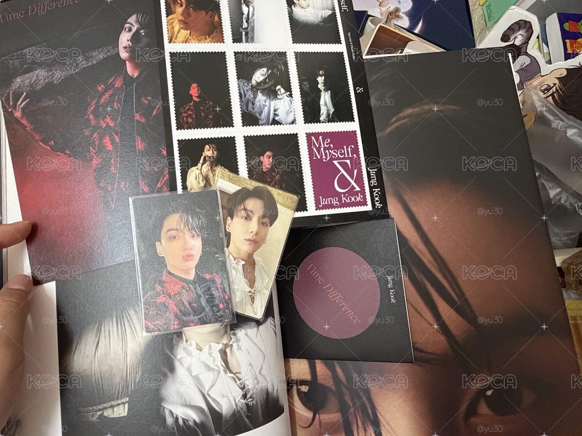 BTS 田柾國 Me,Myself Time Difference 寫真書