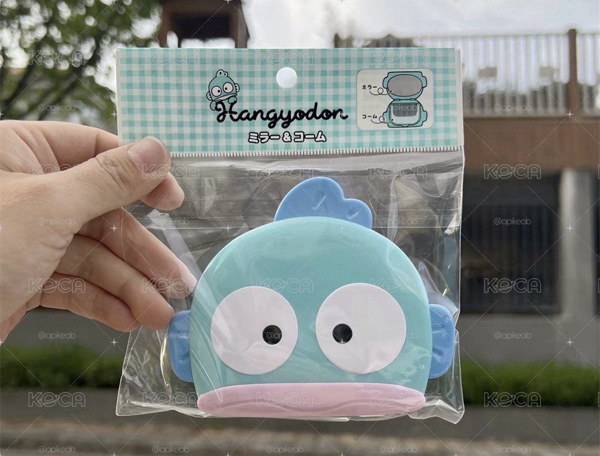 丑魚鏡子+梳子