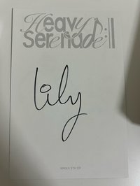 Heavy Serenade 親簽 明信片 