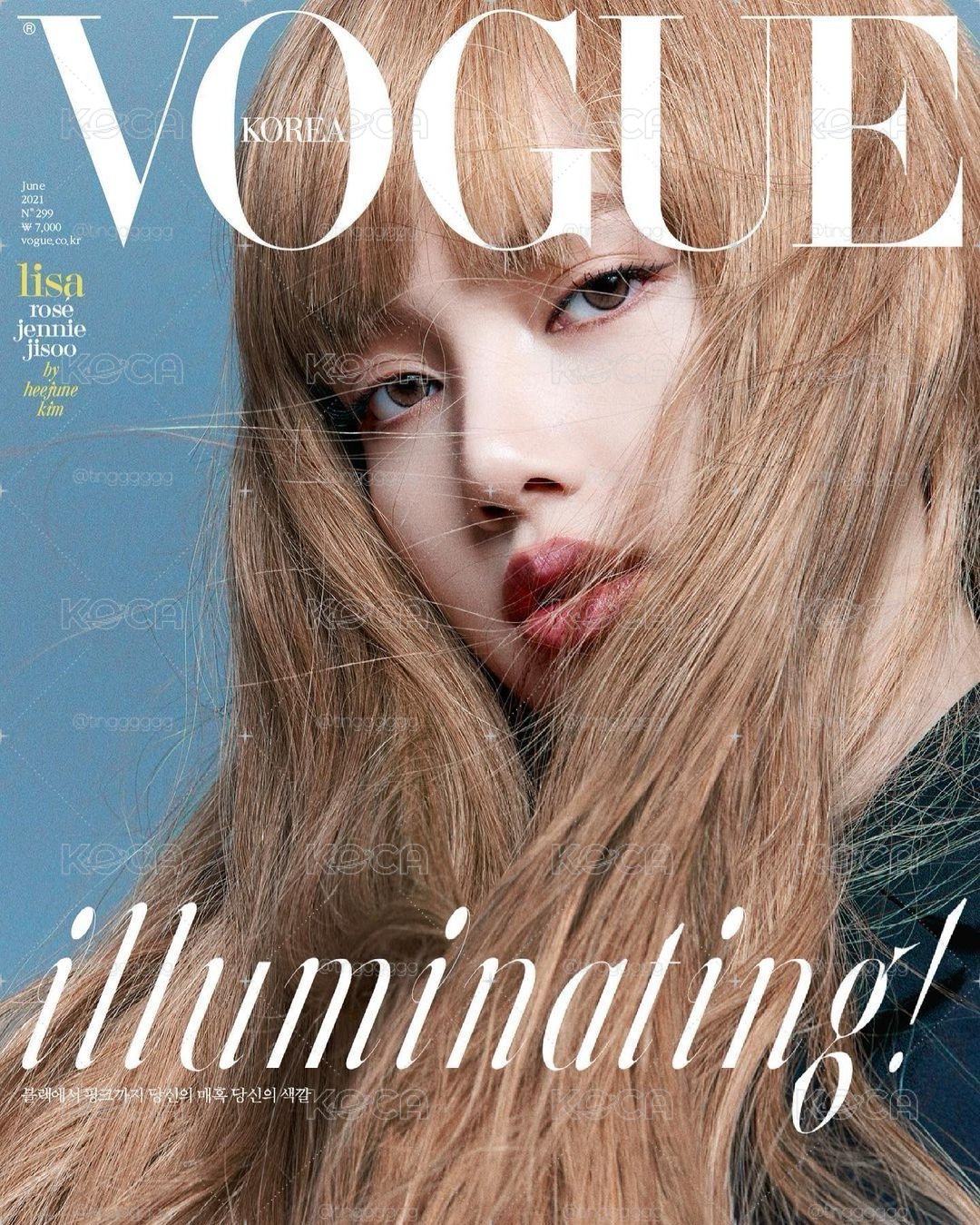 BLACKPINK · VOGUE 2021.06 雜誌 