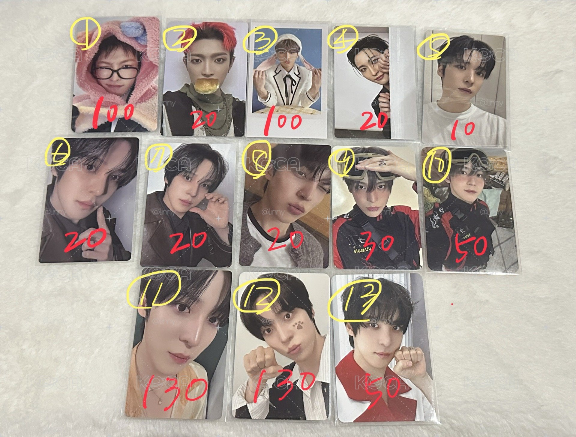 ATEEZ小卡區