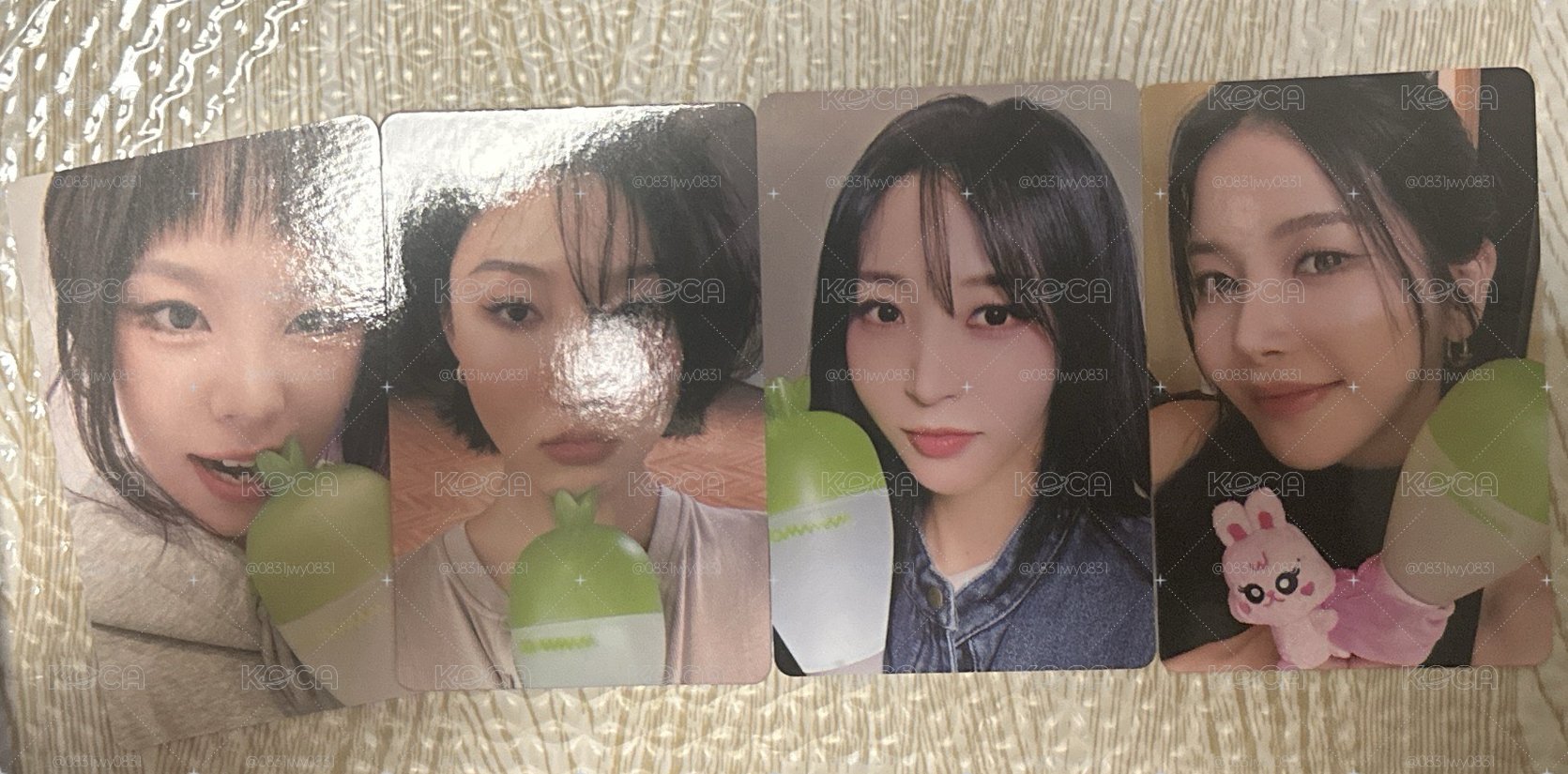 手燈卡 一套四張